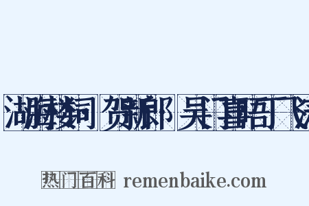 湖海楼词·贺新郎·吴门喜晤丁飞涛是什么意思的图片
